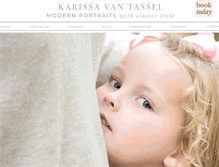 Tablet Screenshot of karissavantassel.com